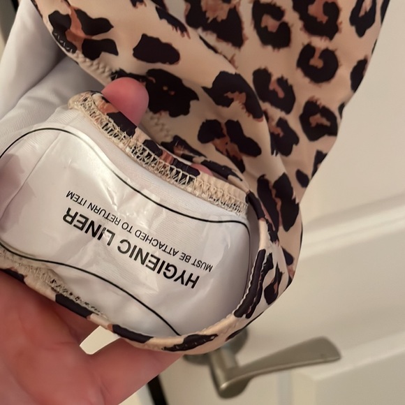 NEW Popvil Plus Size Ruffle Leopard Printed Brown One-piece Swimsuit - Picture 10 of 10